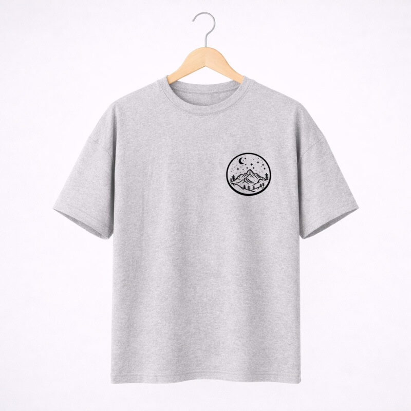 Celestial Moon Printed T-Shirt