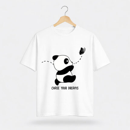 Chase Your Dreams Panda T-Shirt