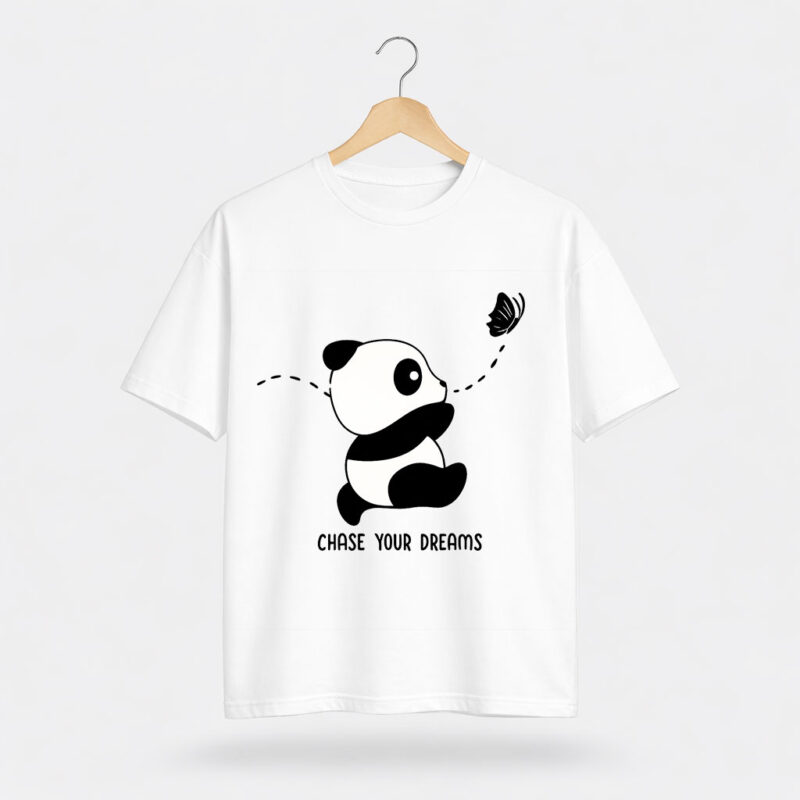 Chase Your Dreams Panda T-Shirt