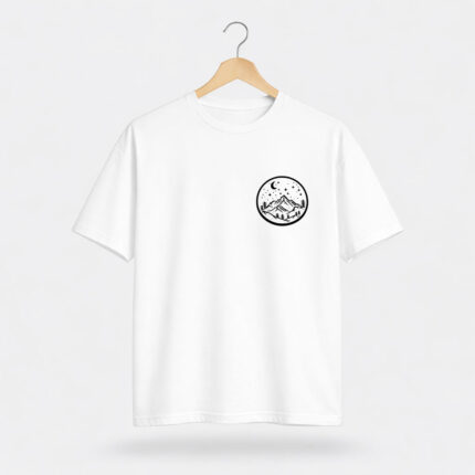 Celestial Moon Printed T-Shirt