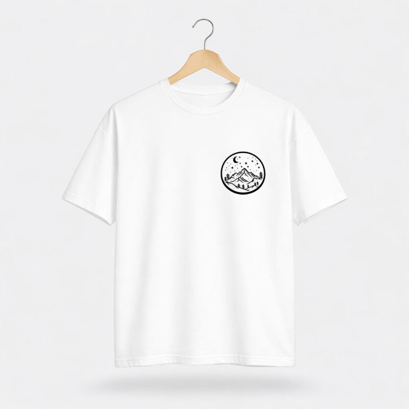Celestial Moon Printed T-Shirt