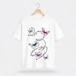 Butterfly Dream Oversized T-Shirt for Women