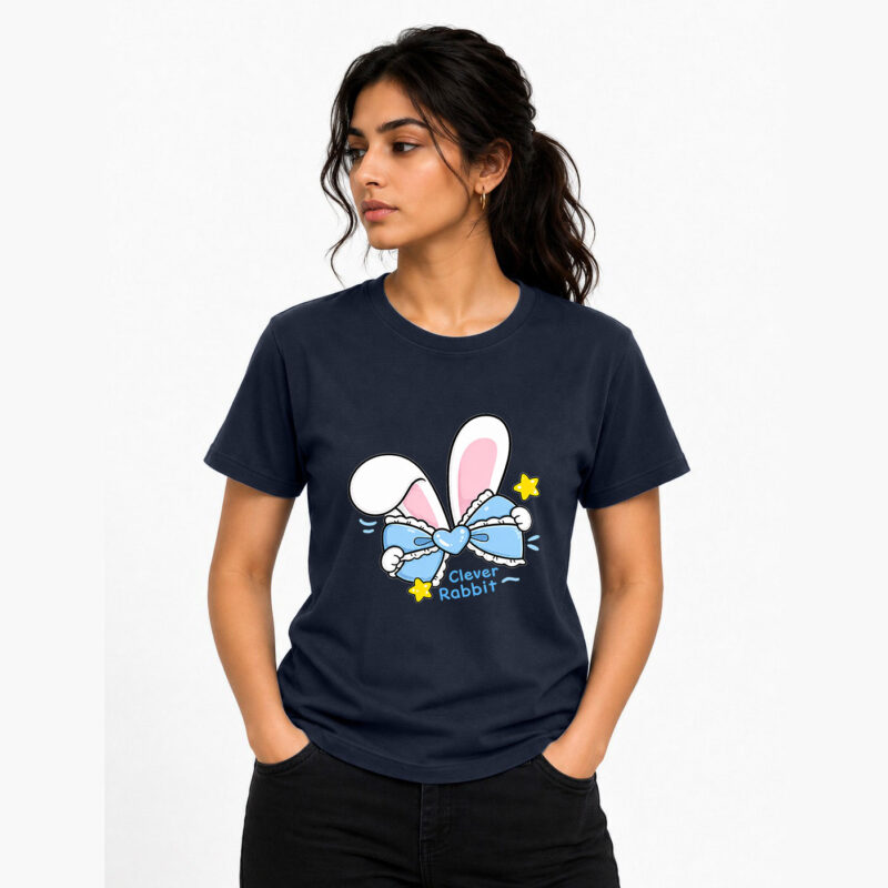 Clever Rabbit Graphic T-Shirt