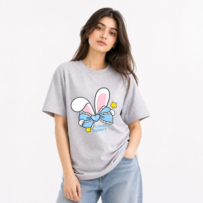 Clever Rabbit Graphic T-Shirt
