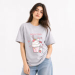 Delicious Bunny Graphic T-Shirt for Women