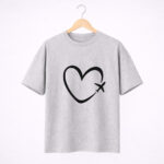 Heart Airplane T-Shirt