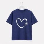 Heart Airplane T-Shirt