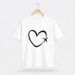 Heart Airplane T-Shirt