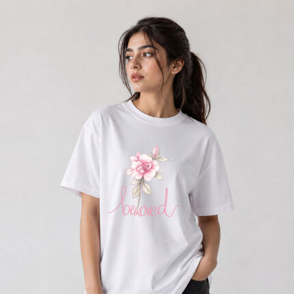 Beloved Floral Graphic T-Shirt