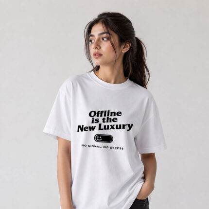 Offline Is the New Luxury T-Shirt