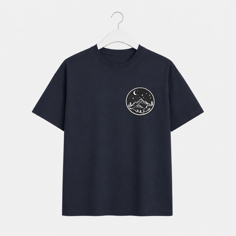 Celestial Moon Printed T-Shirt