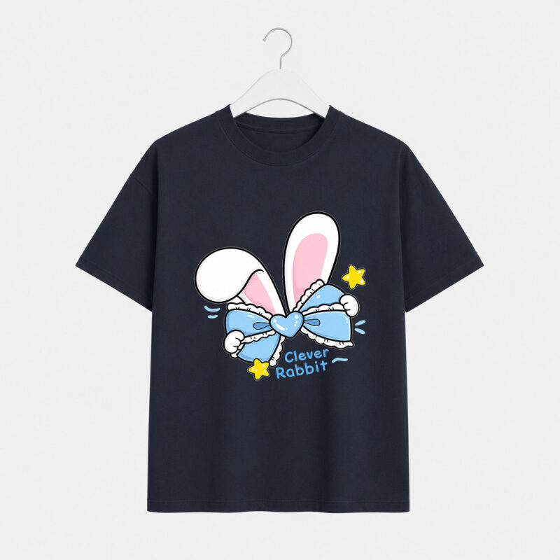 Clever Rabbit Graphic T-Shirt