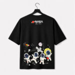 Space Dreamer Astronaut Graphic T-Shirt for Men