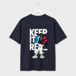 Keep It Real Streetwear Graphic T-Shirt for Men