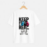 Keep It Real Streetwear Graphic T-Shirt for Men