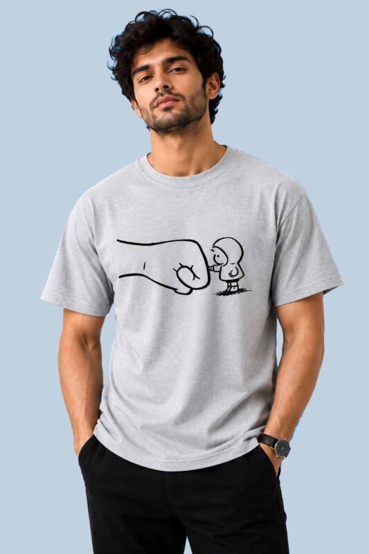 Cute Line Art Tee Minimalist Graphic