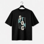 Stay Strong Navy T-Shirt for Men