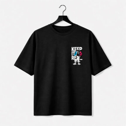 Keep It Real Streetwear Graphic T-Shirt for Men