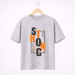 Stay Strong Navy T-Shirt for Men