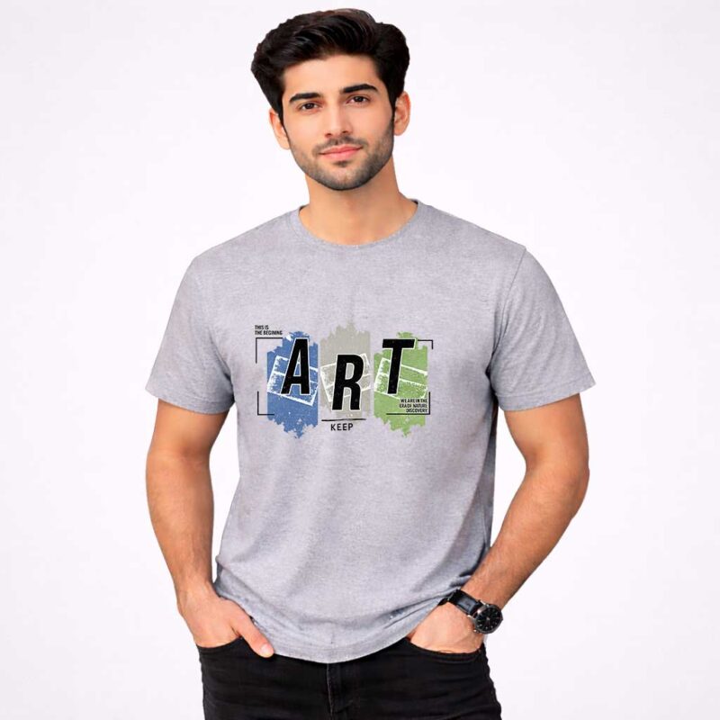 Keep Art Graphic T-Shirt for Men