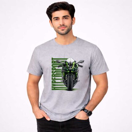 Hypersport Motorcycle Graphic T-Shirt for Men