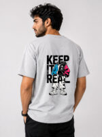 Keep It Real Streetwear Graphic T-Shirt for Men