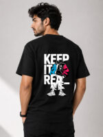 Keep It Real Streetwear Graphic T-Shirt for Men