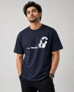 Music Headphones Graphic T-Shirt for Men