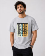 Just Enjoy the Ride Bicycle Graphic T-Shirt for Men