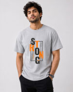 Stay Strong Navy T-Shirt for Men