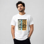 Just Enjoy the Ride Bicycle Graphic T-Shirt for Men