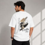 Elevate Limitless Mountain Landscape Graphic T-Shirt for Men