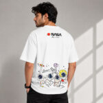 Space Dreamer Astronaut Graphic T-Shirt for Men