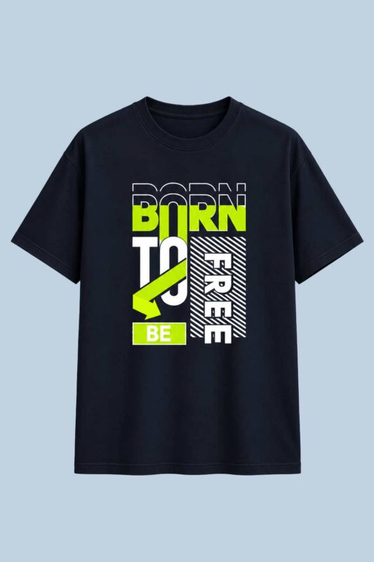Born to Be Free Typography