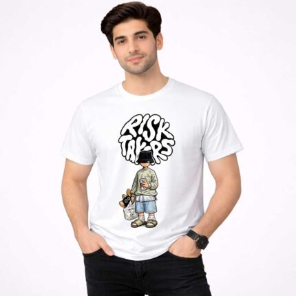 Risk Takers Graphic T-Shirt for Men