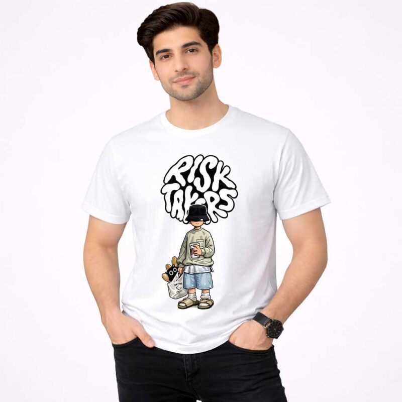 Risk Takers Graphic T-Shirt for Men