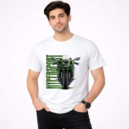 Hypersport Motorcycle Graphic T-Shirt for Men