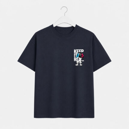 Keep It Real Streetwear Graphic T-Shirt for Men
