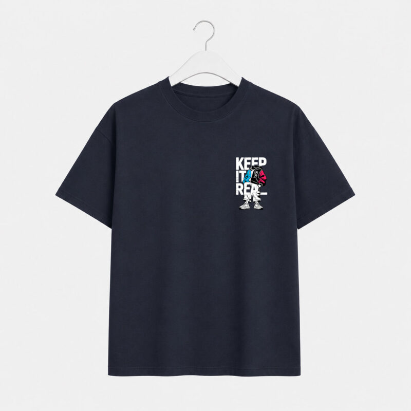 Keep It Real Streetwear Graphic T-Shirt for Men