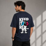 Keep It Real Streetwear Graphic T-Shirt for Men