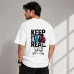 Keep It Real Streetwear Graphic T-Shirt for Men