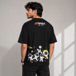 Space Dreamer Astronaut Graphic T-Shirt for Men