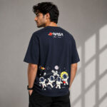Space Dreamer Astronaut Graphic T-Shirt for Men