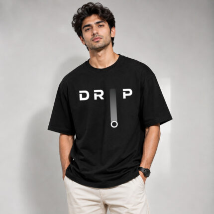 Drop Minimalist Graphic T-Shirt for Men