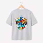Grey Creative Cube T-Shirt