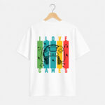 Love Games Graphic Drop Shoulder T-Shirt