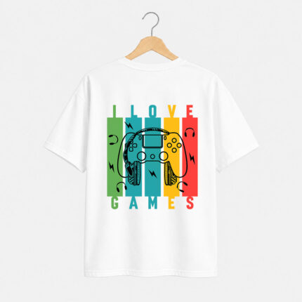 Love Games Graphic Drop Shoulder T-Shirt