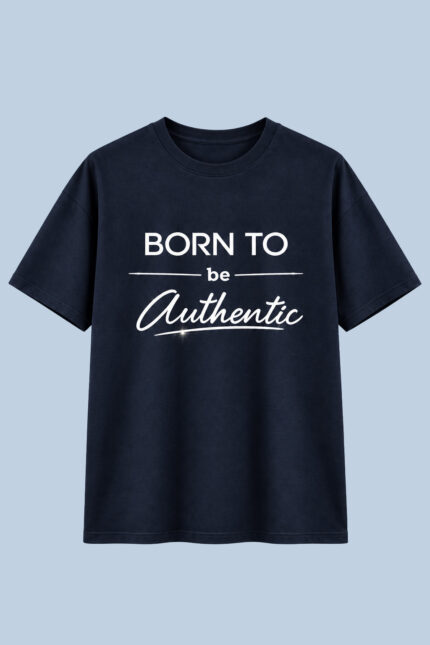 Born to Be Authentic Navy