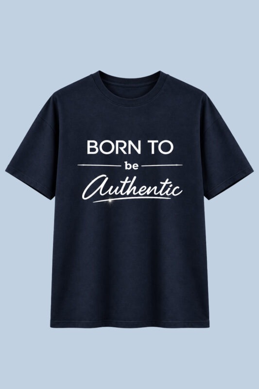 Born to Be Authentic Navy