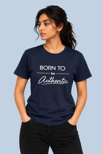 Born to Be Authentic Navy